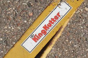 lot 1G image: King Kutter YR72Y 6 Landscape Rake 36 Tine 3 Point Tractor Attachment