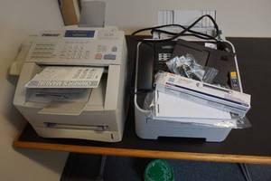 lot 383 image: Brother Super G3 Laser Fax Machine plus Intellifax