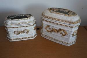 lot 408 image: Nesting Storage Boxes
