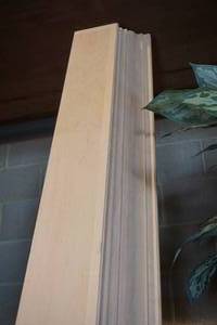 lot 165 image: Wood Mantle - 114x5x8