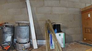 lot 594 image: Assorted Hardware -Propane Top Hat Heaters, Spindles, Christmas Tree, Wire