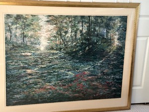 lot 8A image: Framed Original Scenic Painting