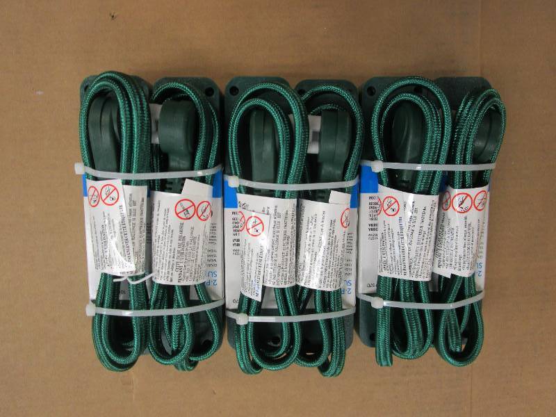 Lot of 3 - 3 ft. 3-Outlet 2-USB Surge Protector (2-Pack)