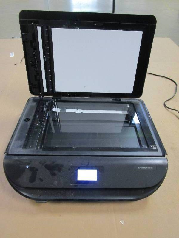 HP OfficeJet 5258 All-in-One Printer - USED IN RETAIL OFFICE, Worked Last when used - Electronics Work.