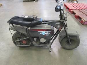 Monster Moto 1000, Electric Mini Bike - USED IN WAREHOUSE.  WORKSRUNS GREAT NEEDS A SLIGHT TUNE-UP.