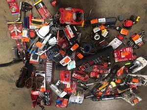 lot 13 image: Lot of Assorted Tools and Hardware Various Models and Conditions   Customer Returns See Pictures