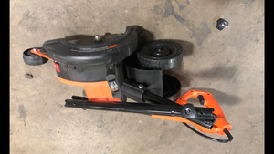 lot 46 image: BLACKDECKER 7.5 in. 12 Amp Corded Electric 2-in-1 Lawn Edger & Trencher     Customer Returns See Pictures