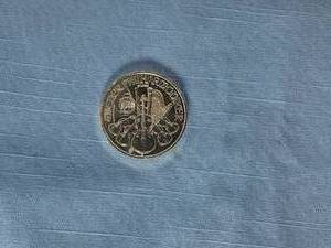 lot 33 image: 2009 BU One Ounce Silver  Austrian Philharmonic 1.50 Euro Coin