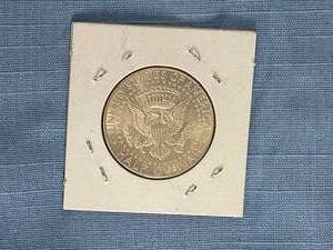 lot 48 image: 1964 90% Silver Kennedy Half Dollar