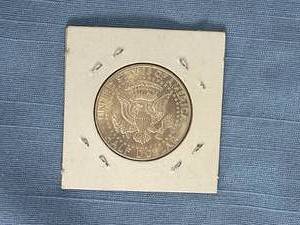lot 49 image: 1964-D 90% Silver Kennedy Half Dollar