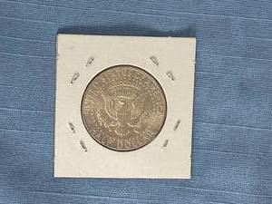 lot 50 image: 1964 90% Silver Kennedy Half Dollar