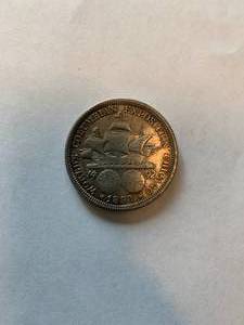 lot 30 image: 1893 Columbian Commemorative Silver Half Dollar