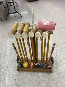 lot 36 image: Forster Croquet Set