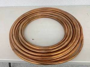 lot 47 image: Roll 12 Copper Tubing