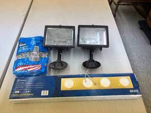 lot 70 image: Lights & Wire Connectors