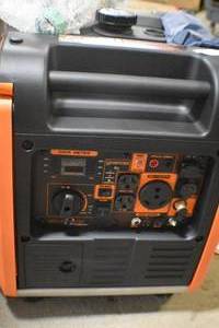 lot 49 image: 4000w Inverter Generator