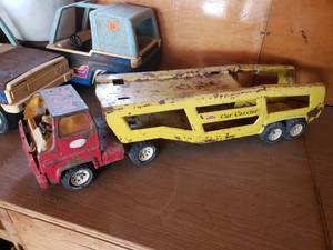 Tonka Truck and Car Carrier