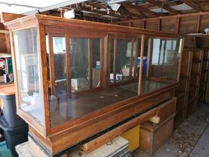 Large Glass Display Cabinet, Case