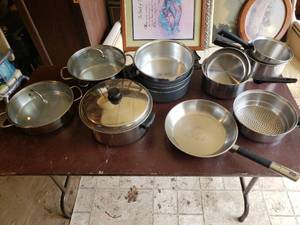 All Pots and Pans on the Table