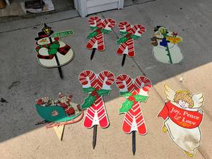 Outdoor Christmas Stakes