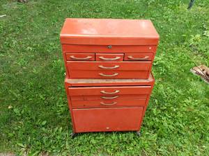 Rolling Toolbox and Tools Pictured
