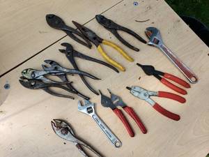 Pliars and Adjustable Wrenches