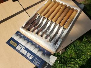 Wood Turning Lathe Tool Set