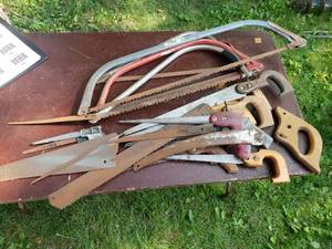 Large Lot of Various Saws