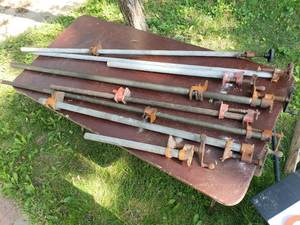 Large Lot of Pipe Clamps