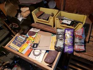 Sandpaper, Scrapers, Steel Wool and More