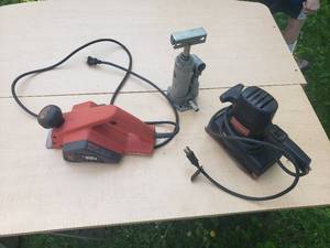Hand Planer, Sander, Jack
