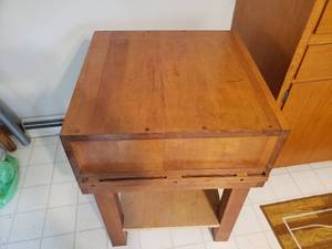 Butcher Block Table