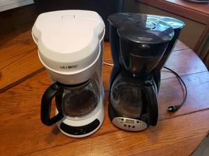Pair of Coffee Makers