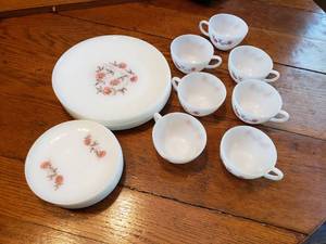 Set of FireKing Dishes