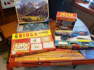 Large Lot of Vintage Games