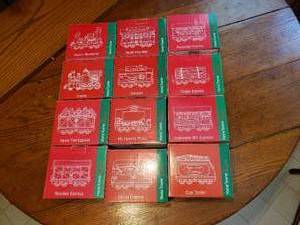 12 Christmas JC Penney 1998 Home Towne Express Train Decor