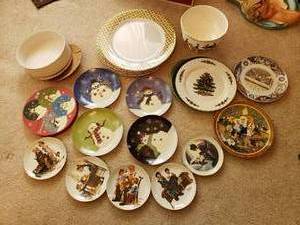 Christmas Plates, Some Norman Rockwell