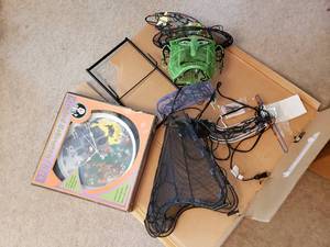 Halloween Clock and Witch