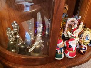 All Pieces on the Bottom Shelf as Pictured