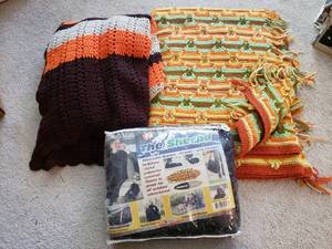 Afghan Blankets and Sherpa