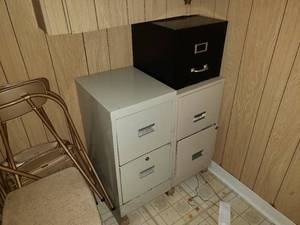 Lot of 3 File Cabinets