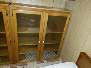 Glass Door Book Shelf or Display