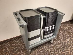 lot 83 image: Fast Food Trays and Tray Caddy