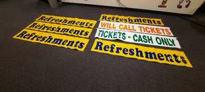 lot 136 image: Information Banners