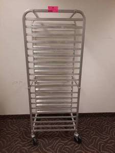 lot 112 image: Winco ALRK-20 NSF Sheet Pan Rack