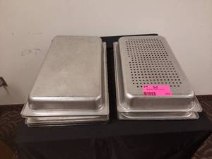 lot 144 image: Adcraft Steam Table Pans