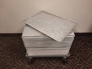 lot 107 image: Commercial Baking Sheets