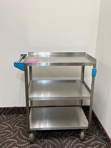lot 102 image: Carlisle Stainless Steel Cart