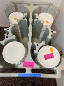 lot 81 image: Carlisle Melamine Dinner Plates