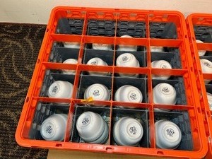 lot 140 image: Buffalo Bowls in Don Racks